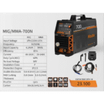 Aparat za zavarivanje Kzubr MIG/MMA-700N - Слика 2