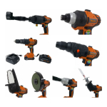 Set alata Kzubr KBMFCPT-21V-15+1