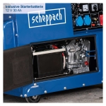 Dizel agregat Scheppach SG5200D 4200W 16L