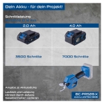 Akumulatorske makaze za orezivanje Scheppach BC-PRS28-X