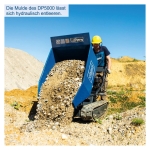 Motorna kolica dumper 5,6 KS 196 cm³ DP5000 Scheppach - Слика 3