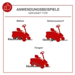 Traktor kosačica Scheppach MR230-61 6KS 61 cm