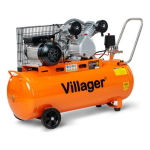 Kompresor Villager VAT VER 100 L - Слика 2