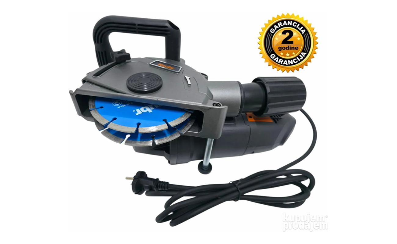 Električna šlicerica Kzubr KWC-150×2-1600